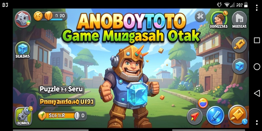 Screenshot utama ANOBOYTOTO menampilkan gameplay Puzzle yang mendebarkan.