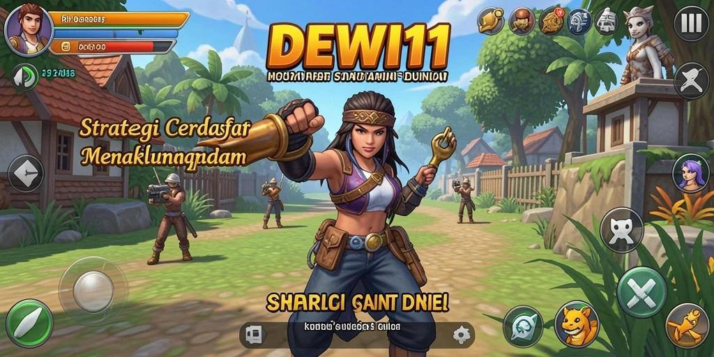 Tampilan permainan DEWI11 yang mendebarkan dan penuh strategi.
