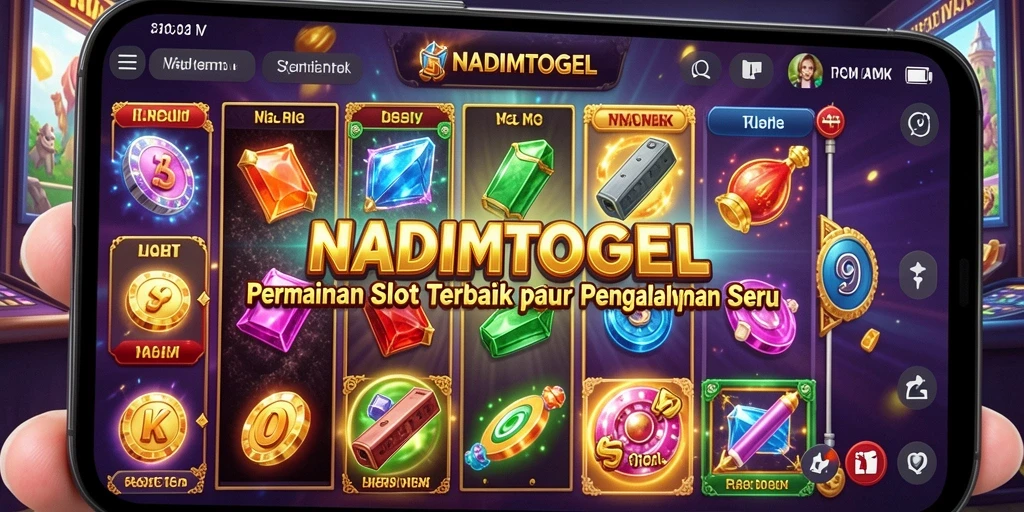 Tampilan gameplay seru di NADIMTOGEL dengan slot yang beragam.